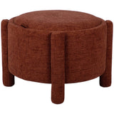 Bellamy Storage Stool w/ Reversible Tray Top, Brown