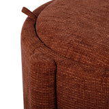 Bellamy Storage Stool w/ Reversible Tray Top, Brown