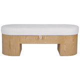 Poppi Storage Bench, Cream