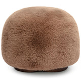 Oopa Swivel Ottoman, Taupe