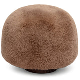 Oopa Swivel Ottoman, Taupe