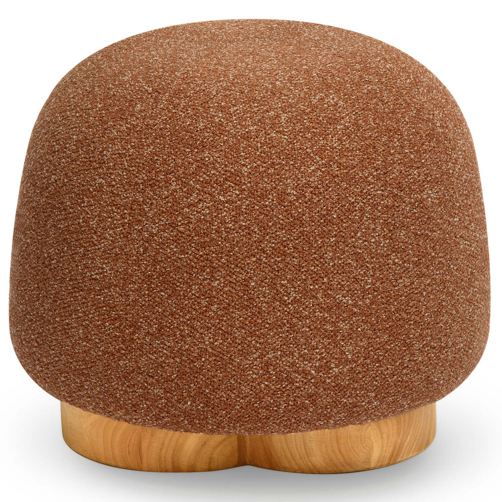 Oopa Swivel Ottoman, Bronze