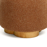 Oopa Swivel Ottoman, Bronze