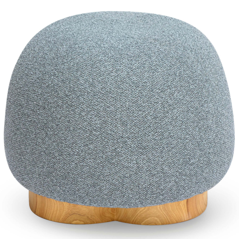 Oopa Swivel Ottoman, Blue
