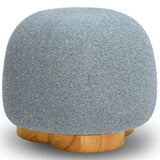 Oopa Swivel Ottoman, Blue