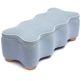Thalia Storage Bench, Blue