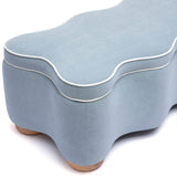 Thalia Storage Bench, Blue