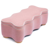 Thalia Storage Bench, Pink