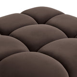 Calliope Modular Ottoman, Dark Brown