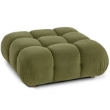 Calliope Modular Ottoman, Olive Green