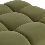 Calliope Modular Ottoman, Olive Green