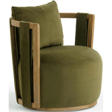 Paolo Swivel Chair by TOV