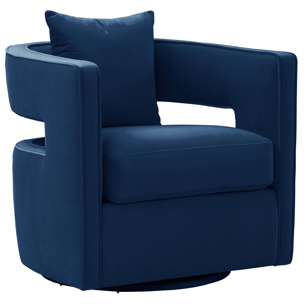 Kenneth Swivel Chair, Navy