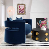 Kenneth Swivel Chair, Navy