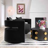 Kenneth Swivel Chair, Black