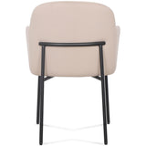 Sydney Arm Chair, Taupe, Set of 2