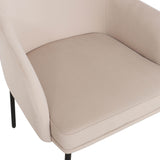 Sydney Arm Chair, Taupe, Set of 2