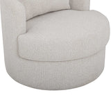 Silvi Swivel Chair, Off-White