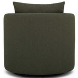 Silvi Swivel Chair, Kale Green