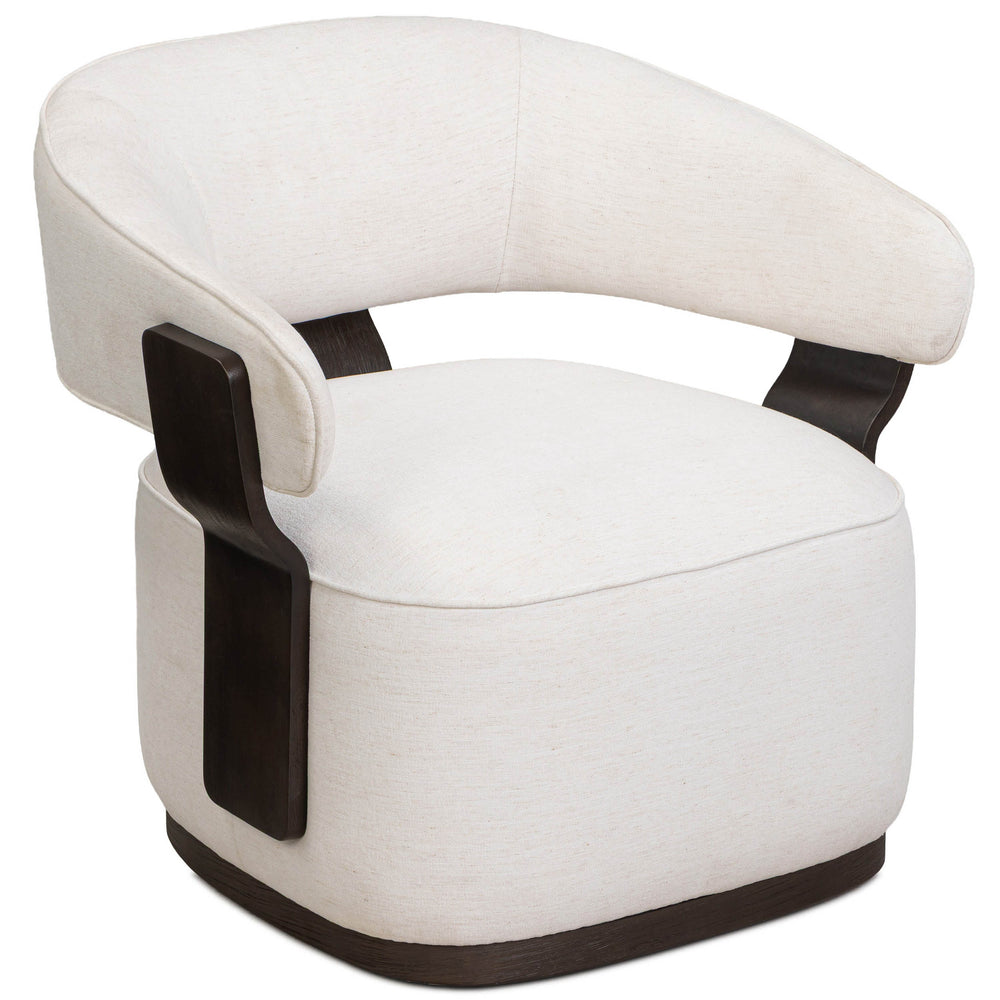Madison Swivel Chair, Chalk