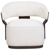 Madison Swivel Chair, Chalk