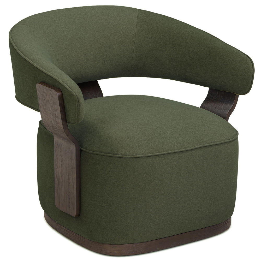 Madison Swivel Chair, Green