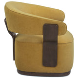 Madison Swivel Chair, Amber