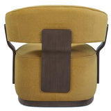 Madison Swivel Chair, Amber