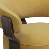 Madison Swivel Chair, Amber