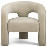 Malone Accent Chair, Taupe