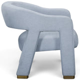 Florence Chair, Blue Linen