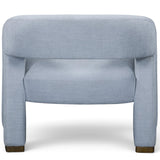 Florence Chair, Blue Linen