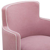 Passe Tasseled Swivel Chair, Pink