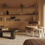 Carmel Chair, Dark Taupe-Furniture - Chairs-High Fashion Home