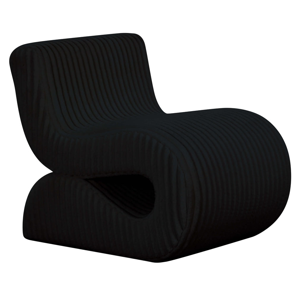 Senna Chair, Black-Furniture - Chairs-High Fashion Home