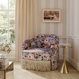 Pamela Lounge Chair, Spring Floral-Furniture - Chairs-High Fashion Home