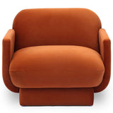 Azalea Chair, Rust Orange