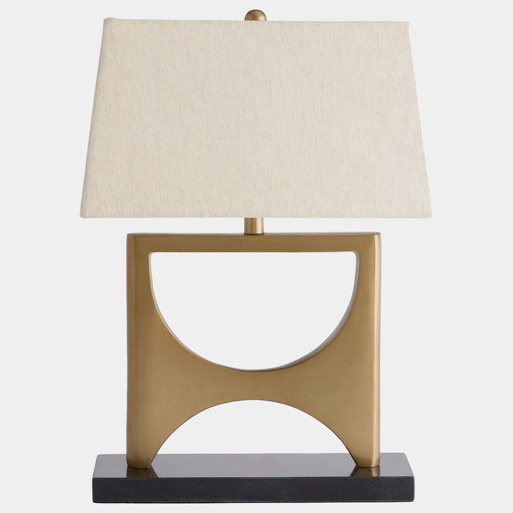 Tabby Table Lamp, Antique Brass-Lighting-High Fashion Home