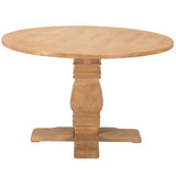 Tabi Dining Table, Brown-Furniture - Dining-High Fashion Home