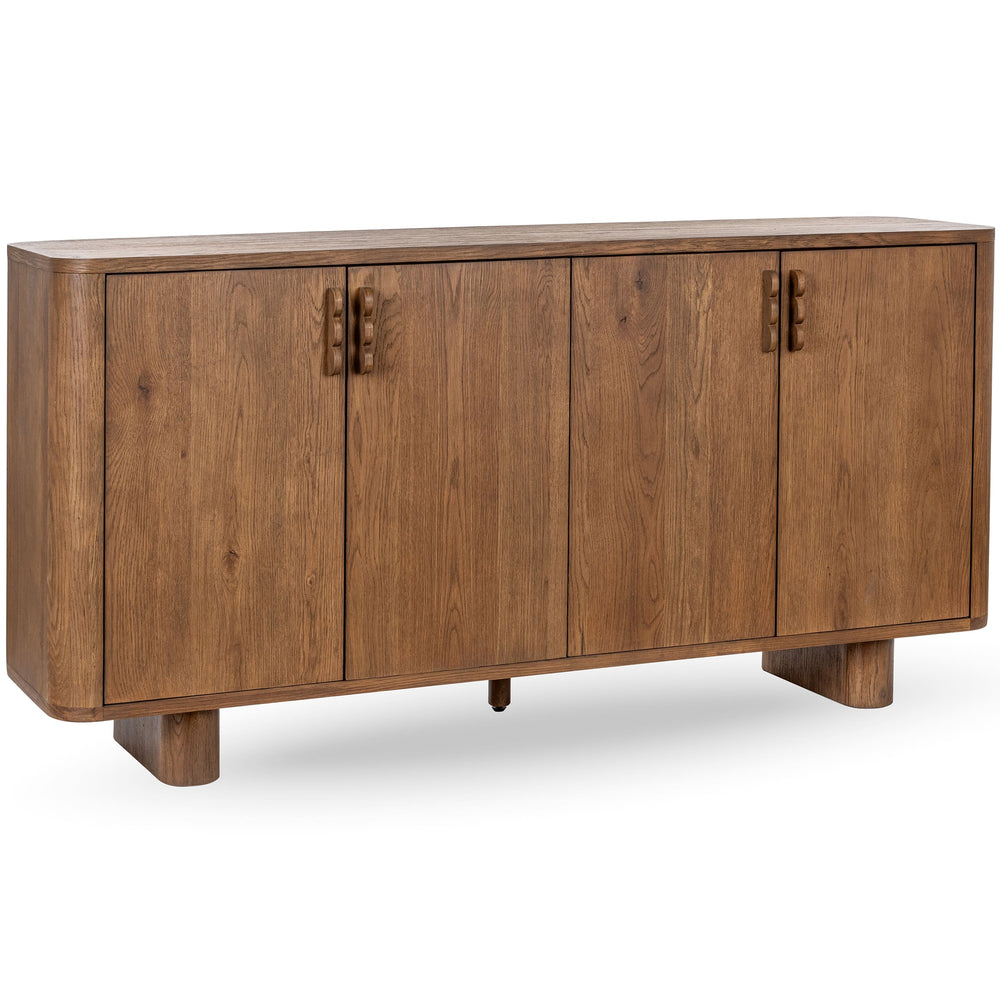 Tacoma 4 Door Sideboard, Natural