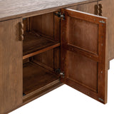 Tacoma 4 Door Sideboard, Natural