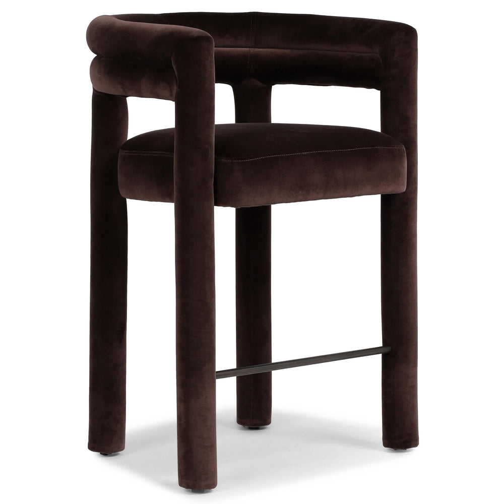 Tacova Counter Stool, Surrey Cocoa