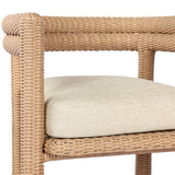 Tacova Outdoor Dining Chair, Casa Cream, Set of 2 by Four hands