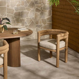 Tacova Outdoor Dining Chair, Casa Cream, Set of 2 by Four hands
