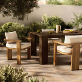Tahana Outdoor Arm Chair, Alessi Linen-High Fashion Home