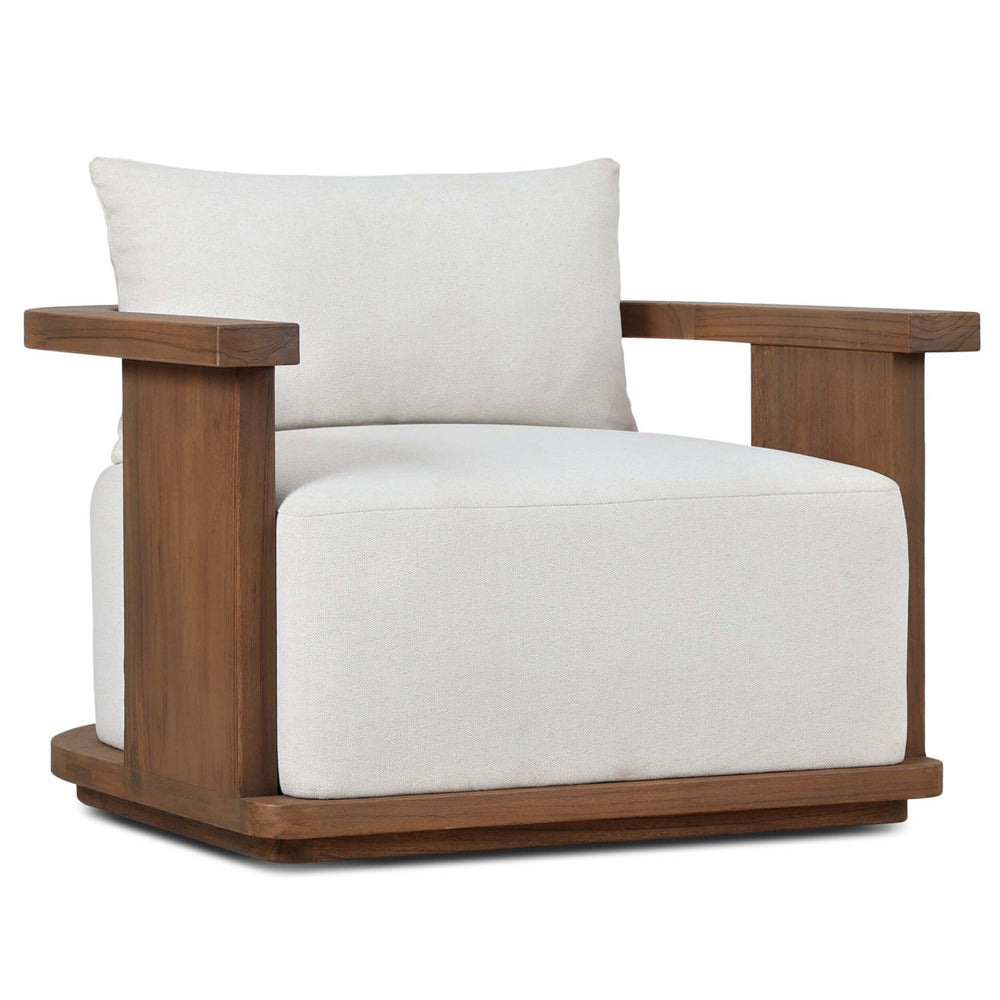Tahana Outdoor Swivel Chair, Alessi Linen by Four Hands-Furniture - Chair-High Fashion Home