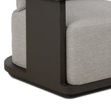 Tahana Outdoor Swivel Chair, Casa Grey by Four Hands-Furniture - Chair-High Fashion Home