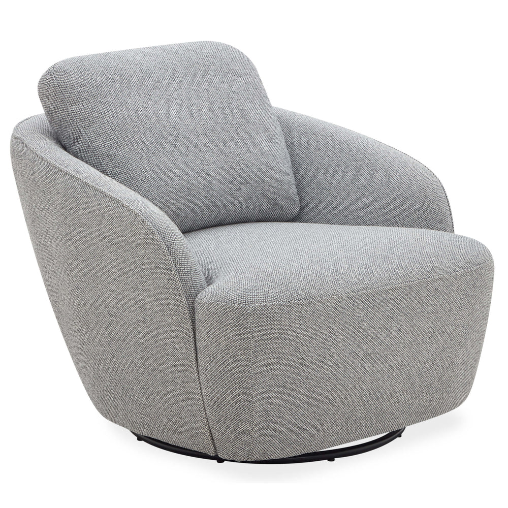 Tahoe Swivel Chair, Lila Slate by Becki Owens-Furniture - Chair-High Fashion Home