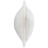 Taiga Faux Fur Lumbar Pillow, Ivory-Accessories-High Fashion Home