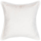 Taiga Faux Fur Pillow, Ivory-Accessories-High Fashion Home